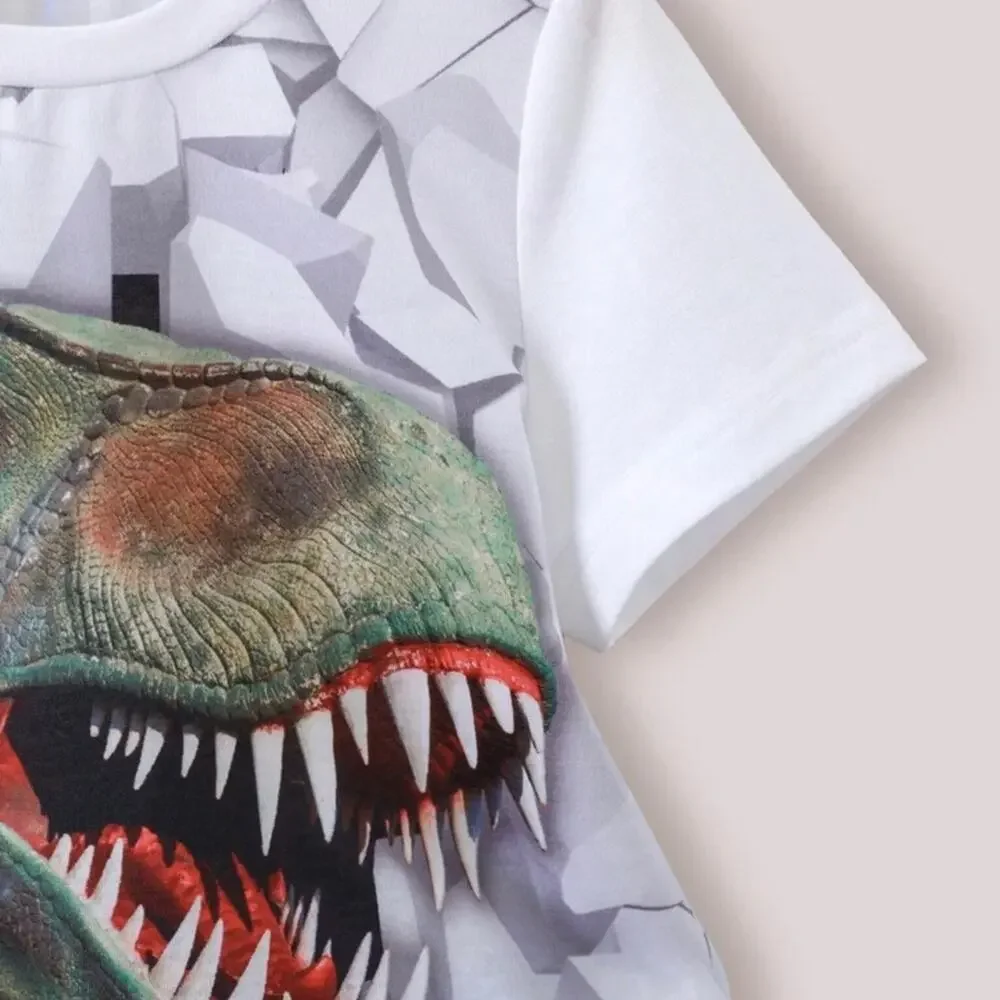 New boy’s summer “dinosaur” outfit 4 years